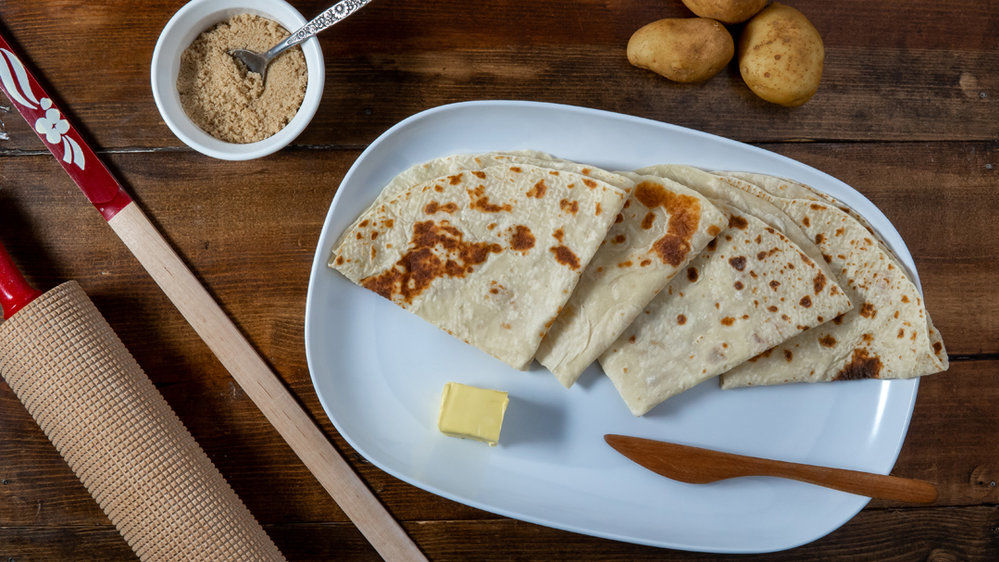 Potato lefse